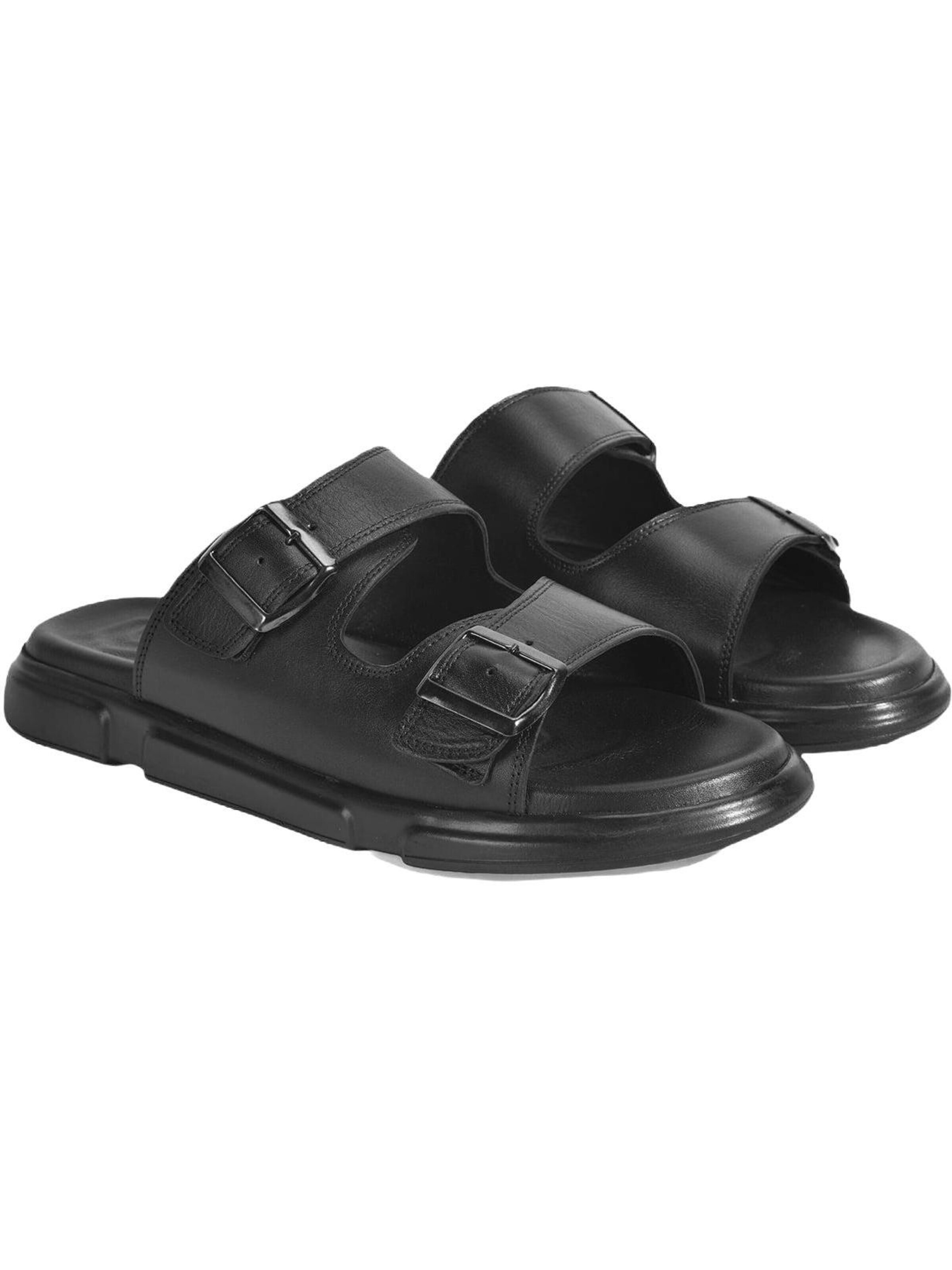 Desa - Zapatos abiertos en negro