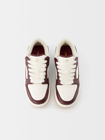 Bershka Platform trainers in Brown
