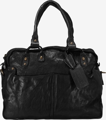 Harold's Document Bag 'Submarine' in Black: front