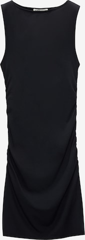 Rochie de la Pull&Bear pe negru: față