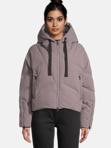 No. 1 Como Winter Jacket 'KLEE' in Grey: front
