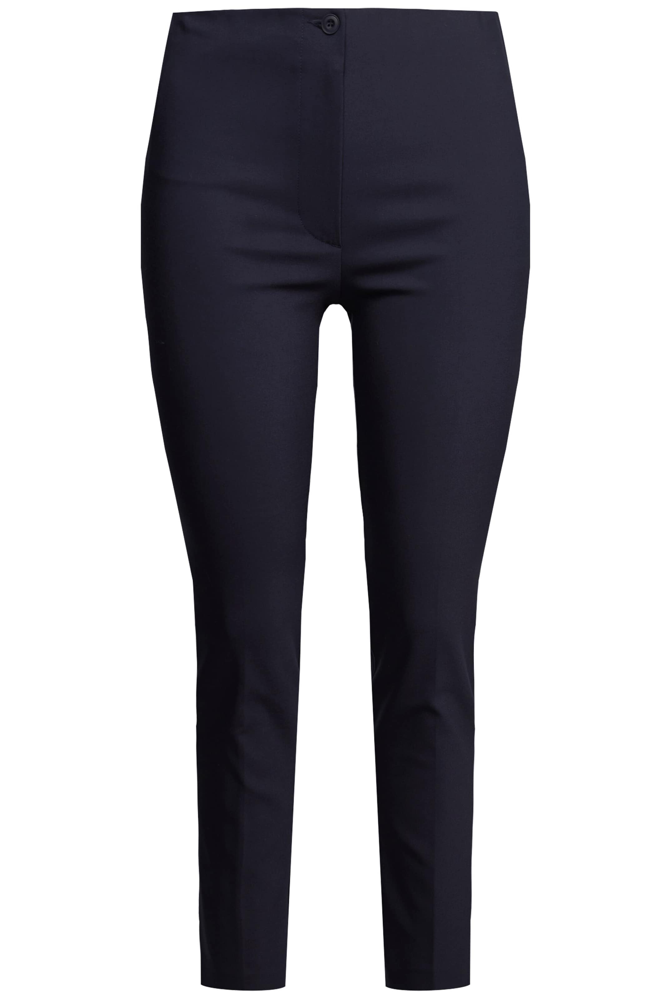 Ulla Popken Pantalon in Blauw: voorkant