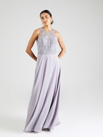 Laona Evening Dress in Purple: front