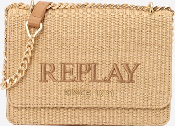 REPLAY Olkalaukku värissä ruskea: etupuoli