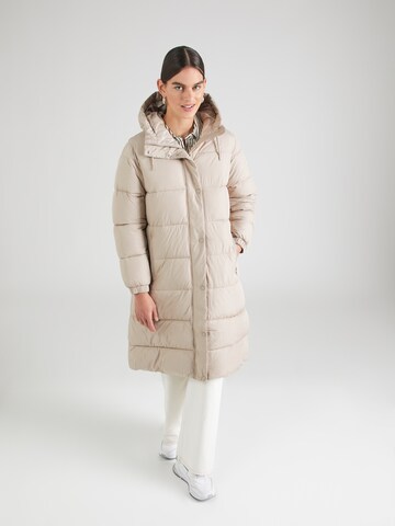 s.Oliver Wintermantel in Beige: voorkant