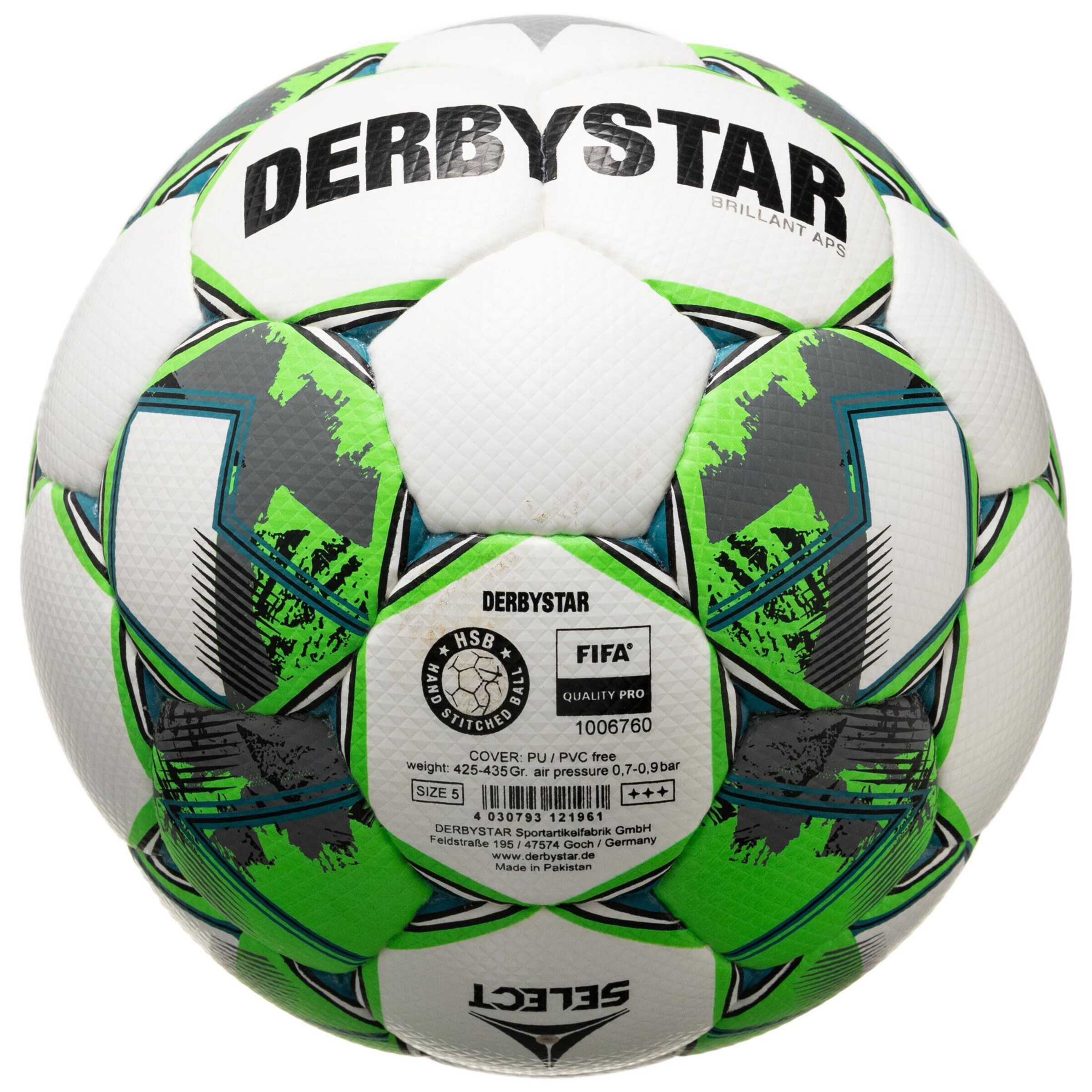 DERBYSTAR Míč – bílá