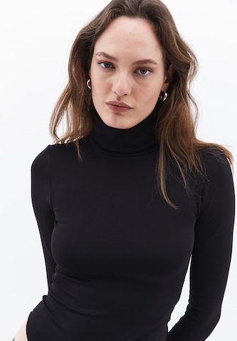 OXXO Shirt Bodysuit in Black