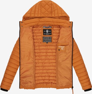 MARIKOO Between-season jacket 'Samtpfote' in Brown