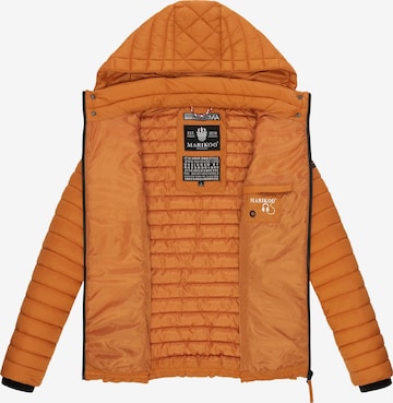 MARIKOO Between-season jacket 'Samtpfote' in Brown