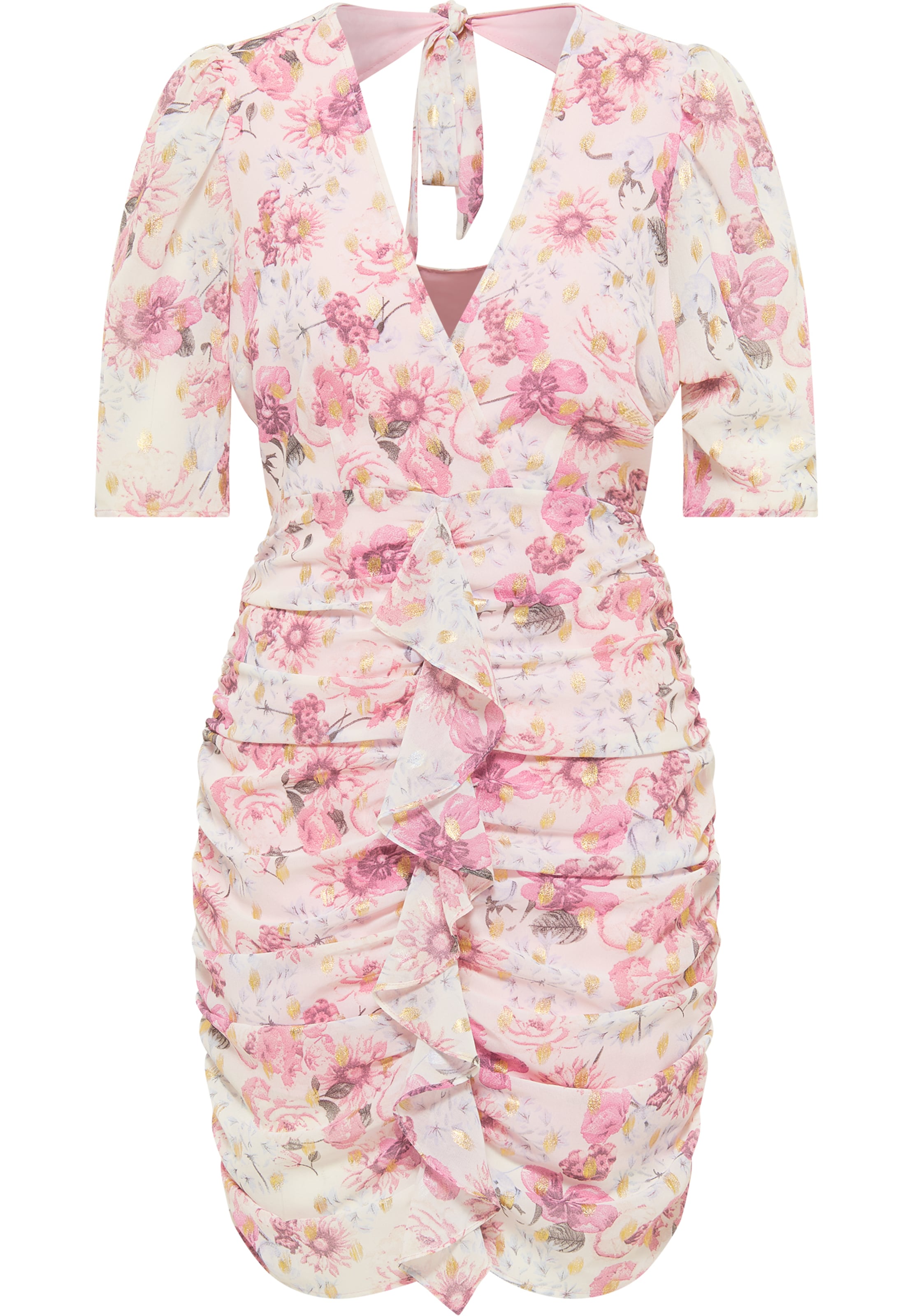 faina Letní šaty 'Koosh' – bílá: přední strana