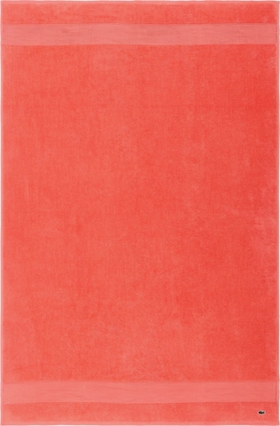 LACOSTE Handtuch 'LLECROCO' in Orange: Vorderseite