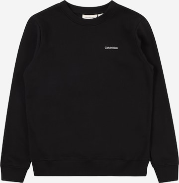 Calvin Klein Jeans Sweatshirt in Black: front