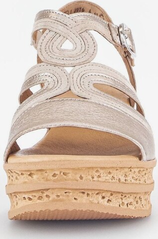 GABOR Sandals in Gold