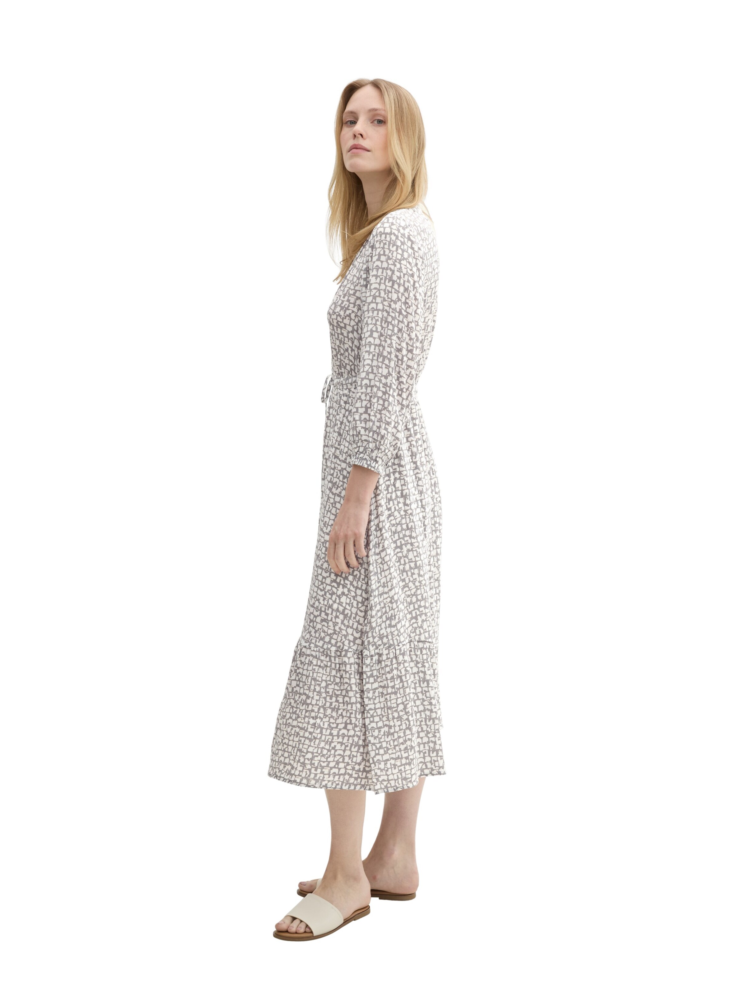 TOM TAILOR Sukienka w kolorze szary