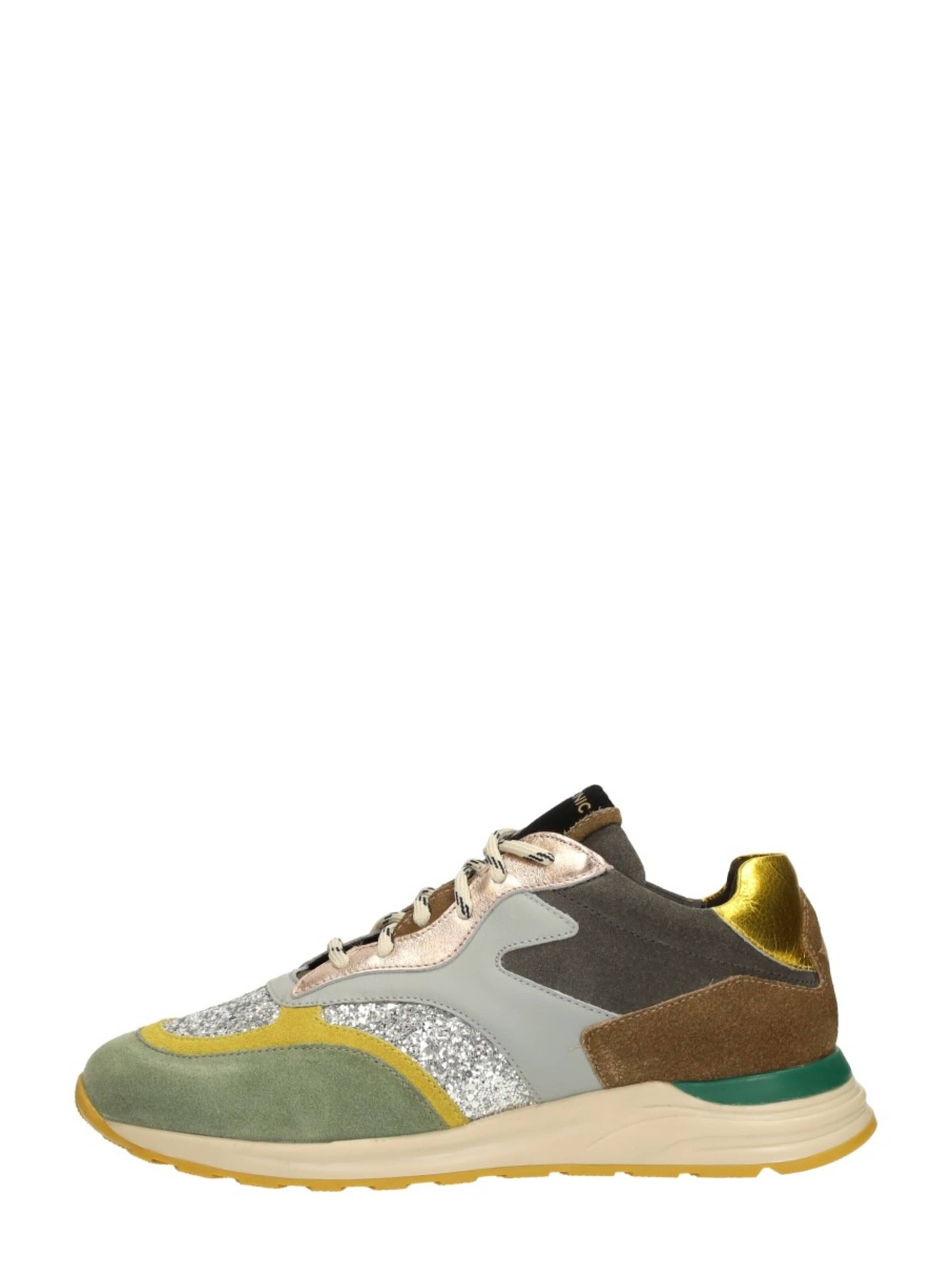 Iqonic Sneakers 'Sneakers Laag' in Green: front