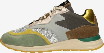 Baskets basses 'Sneakers Laag' Iqonic en vert : devant