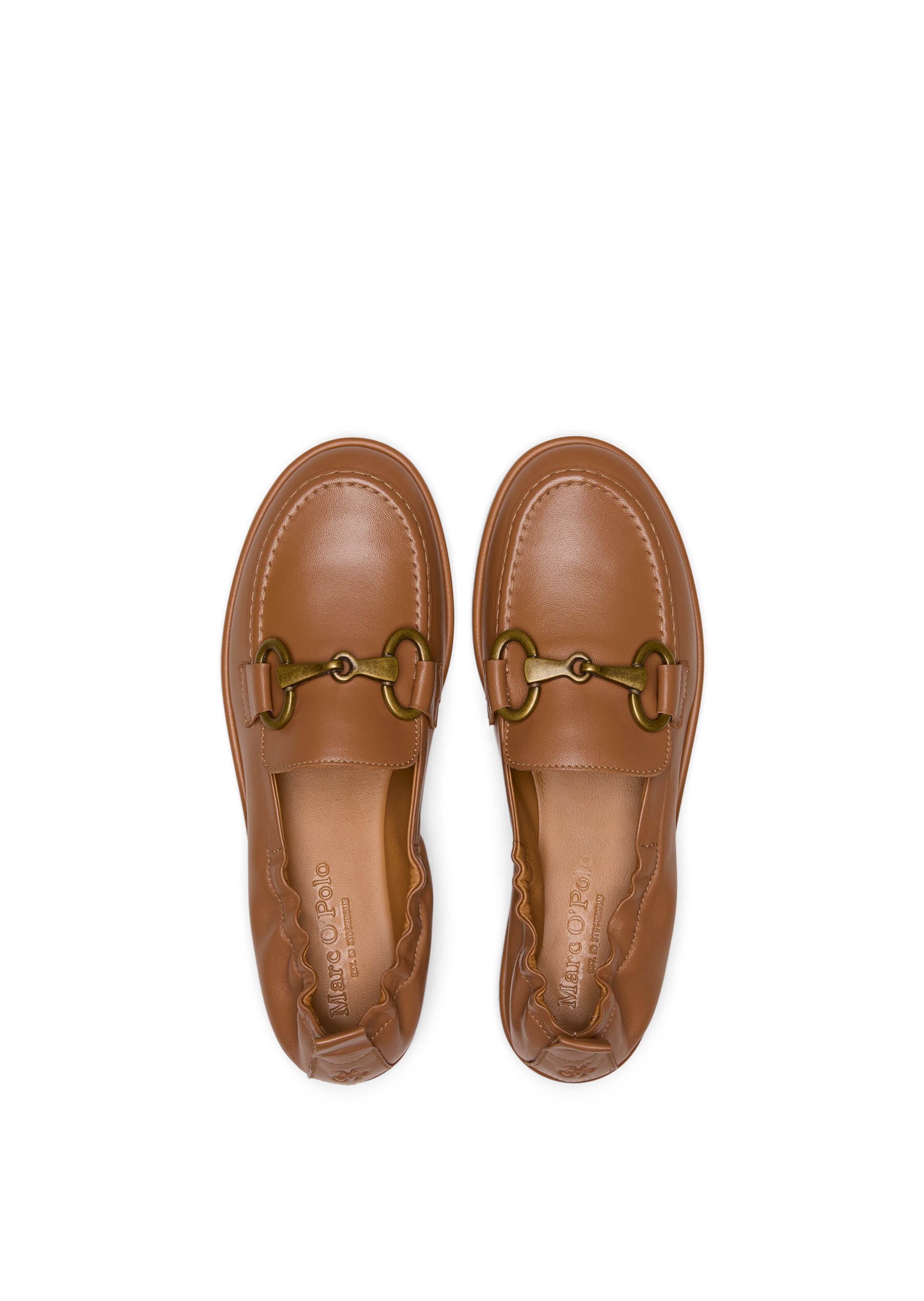 Marc O'Polo Mocassins 'Alva' in Bruin