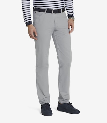 Coupe slim Pantalon chino 'Chicago' MEYER en gris : devant