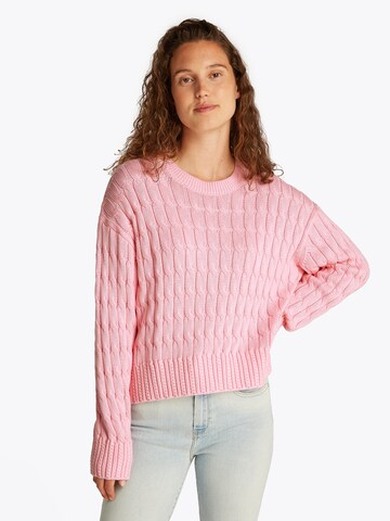 Pullover di TOMMY HILFIGER in rosa: frontale