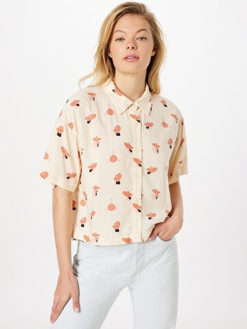 Compania Fantastica Blouse in Geel: voorkant