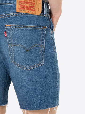 LEVI'S ® Regular Jeans '501  93 Shorts' i blå