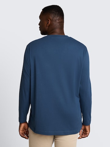 TOM TAILOR Men + Shirt in Blue