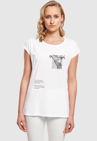 Merchcode Shirt 'Apoh - Munch 1893' in Wit: voorkant