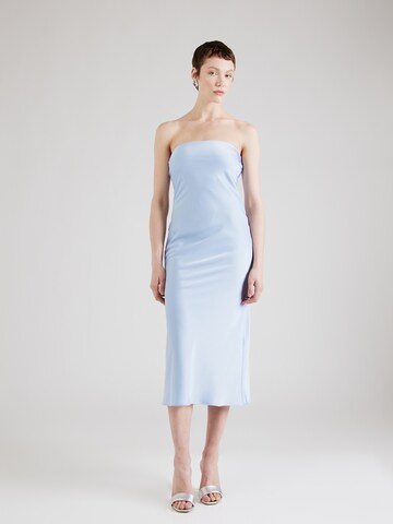 True Decadence Dress in Blue: front
