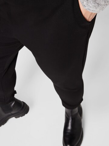 Zizzi Tapered Broek 'Maddison' in Zwart