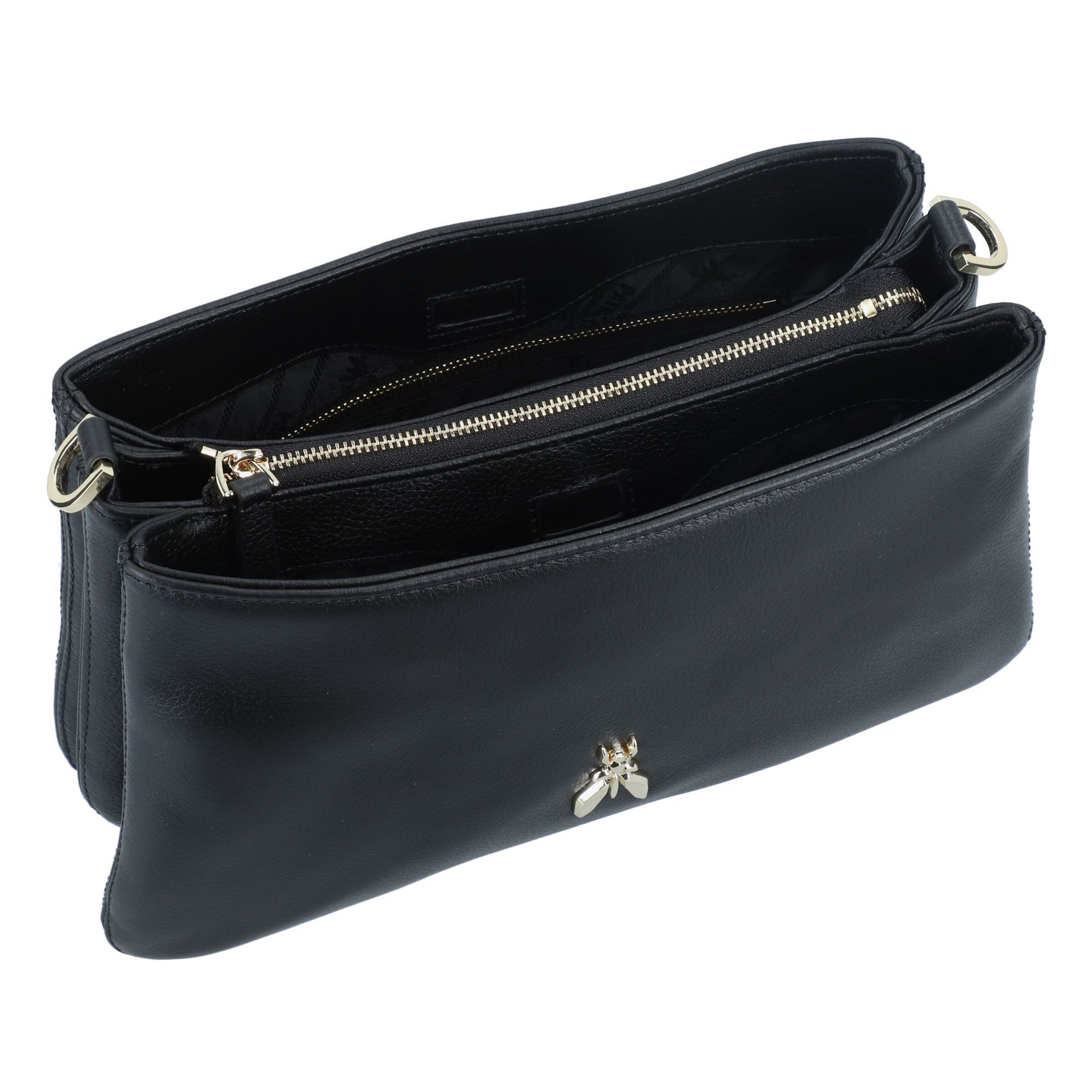 Borsa a spalla 'Tris' di PATRIZIA PEPE in nero