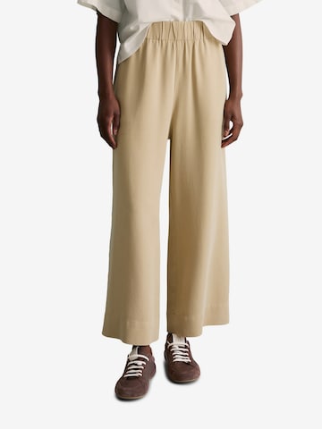 žalia Marc O'Polo DENIM Plačios klešnės Kelnės: priekis