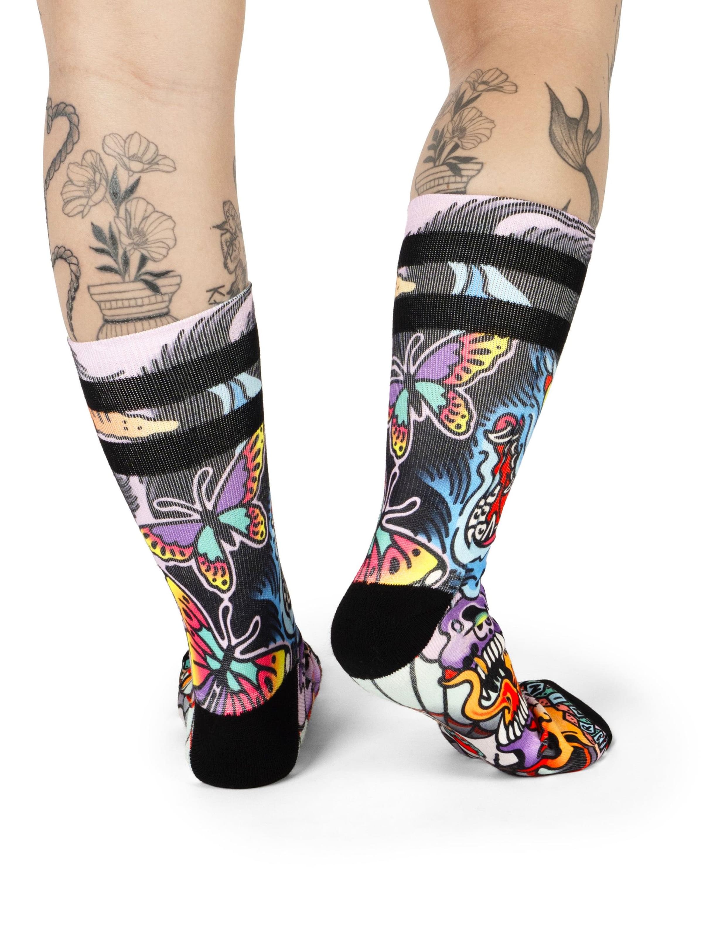 American Socks - Calcetines 'Hannya' en negro