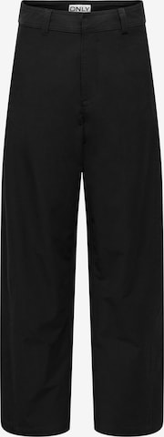 Pantalon 'ONLClair' ONLY en noir : devant