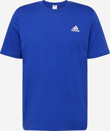 ADIDAS SPORTSWEAR Λειτουργικό μπλουζάκι 'Essentials' σε μπλε: μπροστά