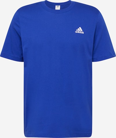 ADIDAS SPORTSWEAR T-Shirt fonctionnel 'Essentials' en bleu roi / blanc, Vue avec produit