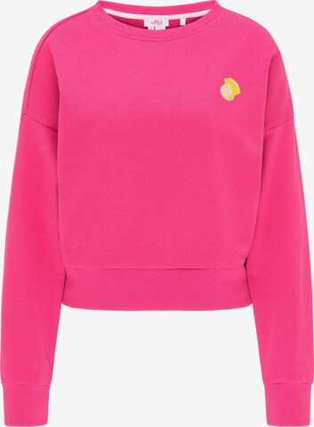 MYMO Sweatshirt in Roze: voorkant