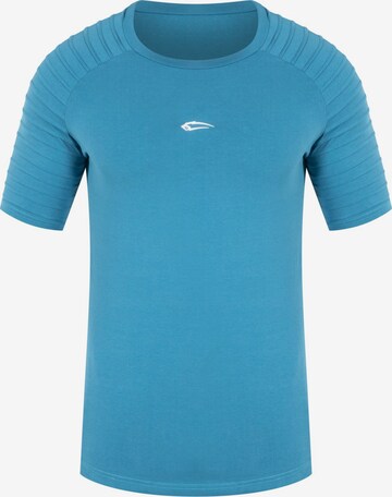 T-Shirt 'Ripplez' Smilodox en bleu : devant