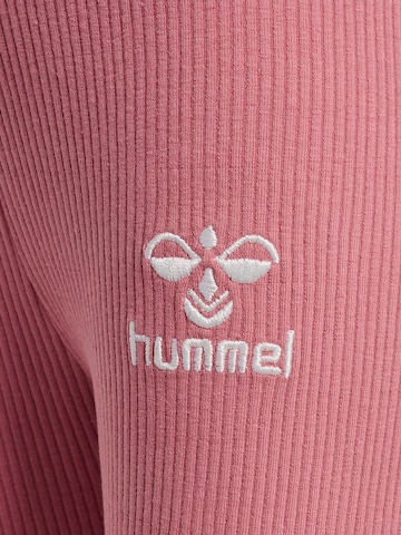 Hummel Regular Leggings in Pink