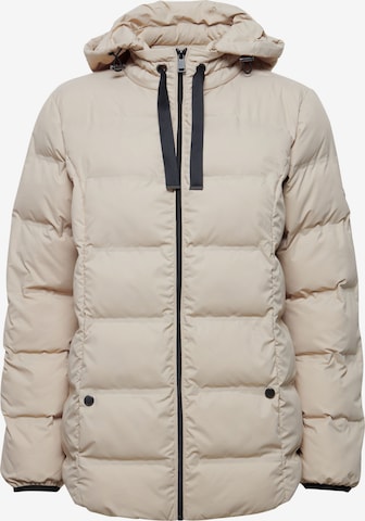 Fransa Between-Season Jacket 'Bafab' in Beige: front