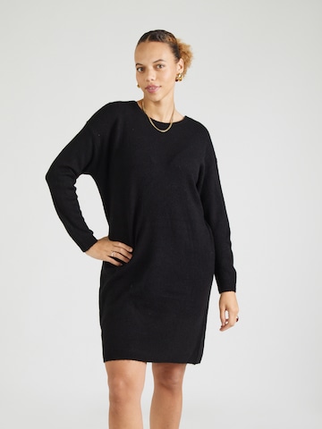 Robes en maille 'CARADELE' ONLY Carmakoma en noir : devant