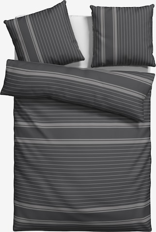 andas Duvet Cover in Grey: front