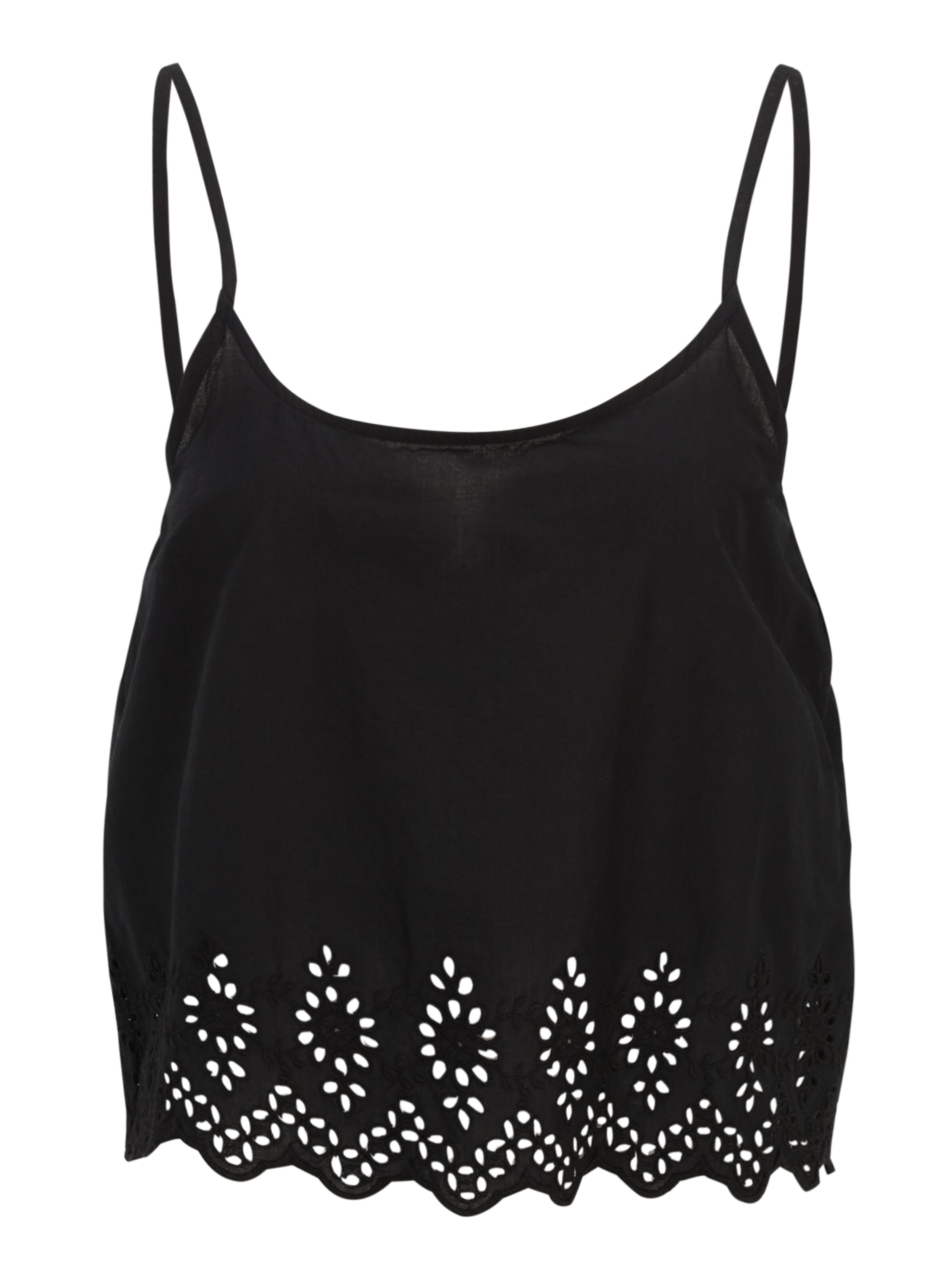 Only Petite - Top 'LOU' en negro: frente