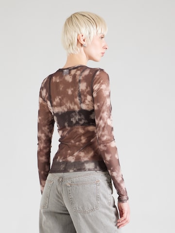 Noisy may Shirt 'NMJUDITH' in Brown