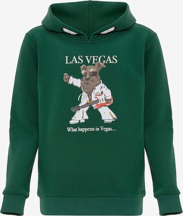 Sweat Williot en vert : devant
