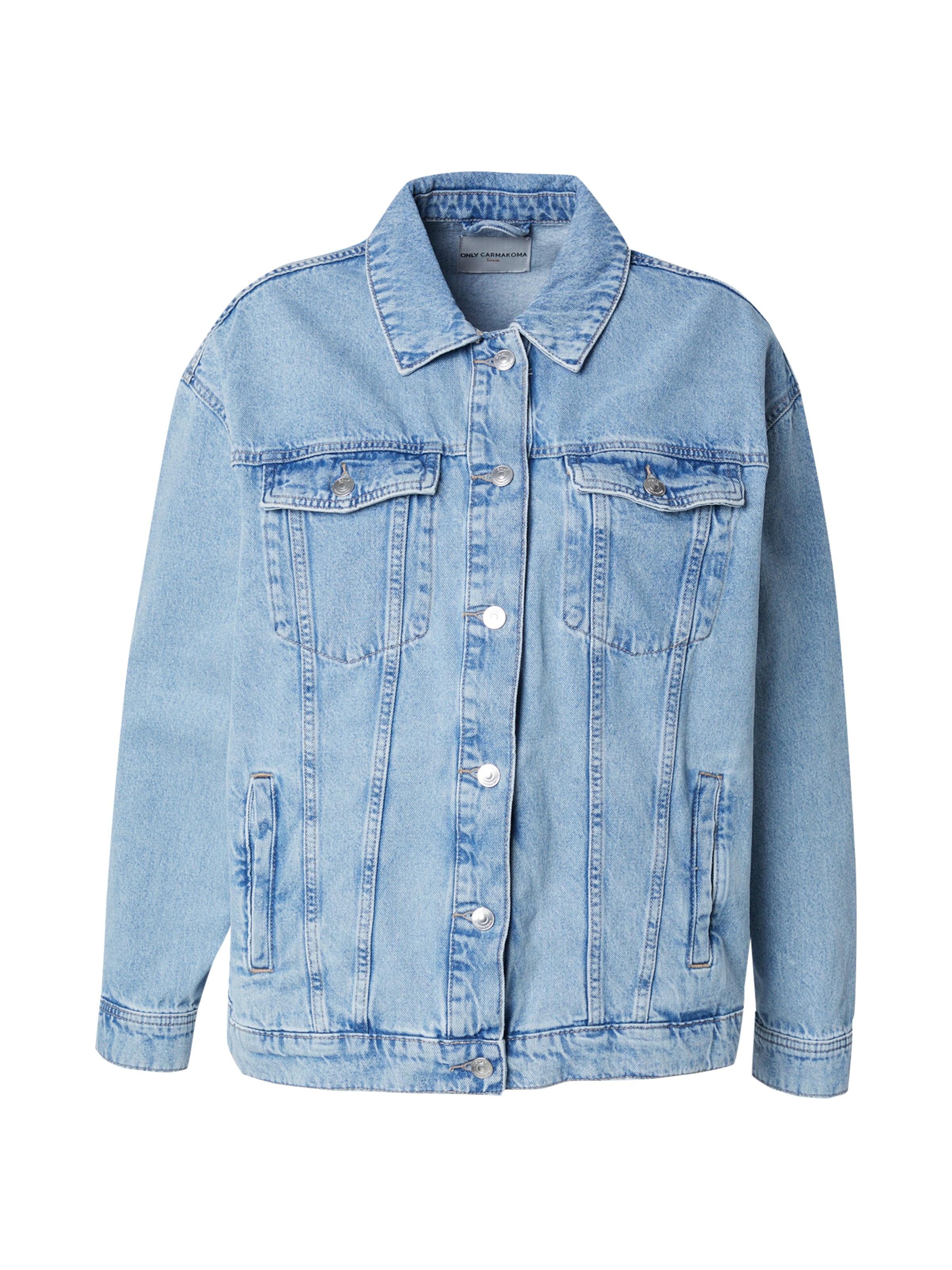 Veste mi-saison 'CAROcean' ONLY Carmakoma en bleu : devant