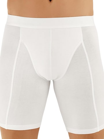 fashionshowcase Boxershorts 'FlexLong' in Weiß