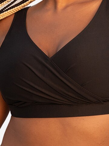SugarShape Bustier Bikinitop 'Porto' in Zwart