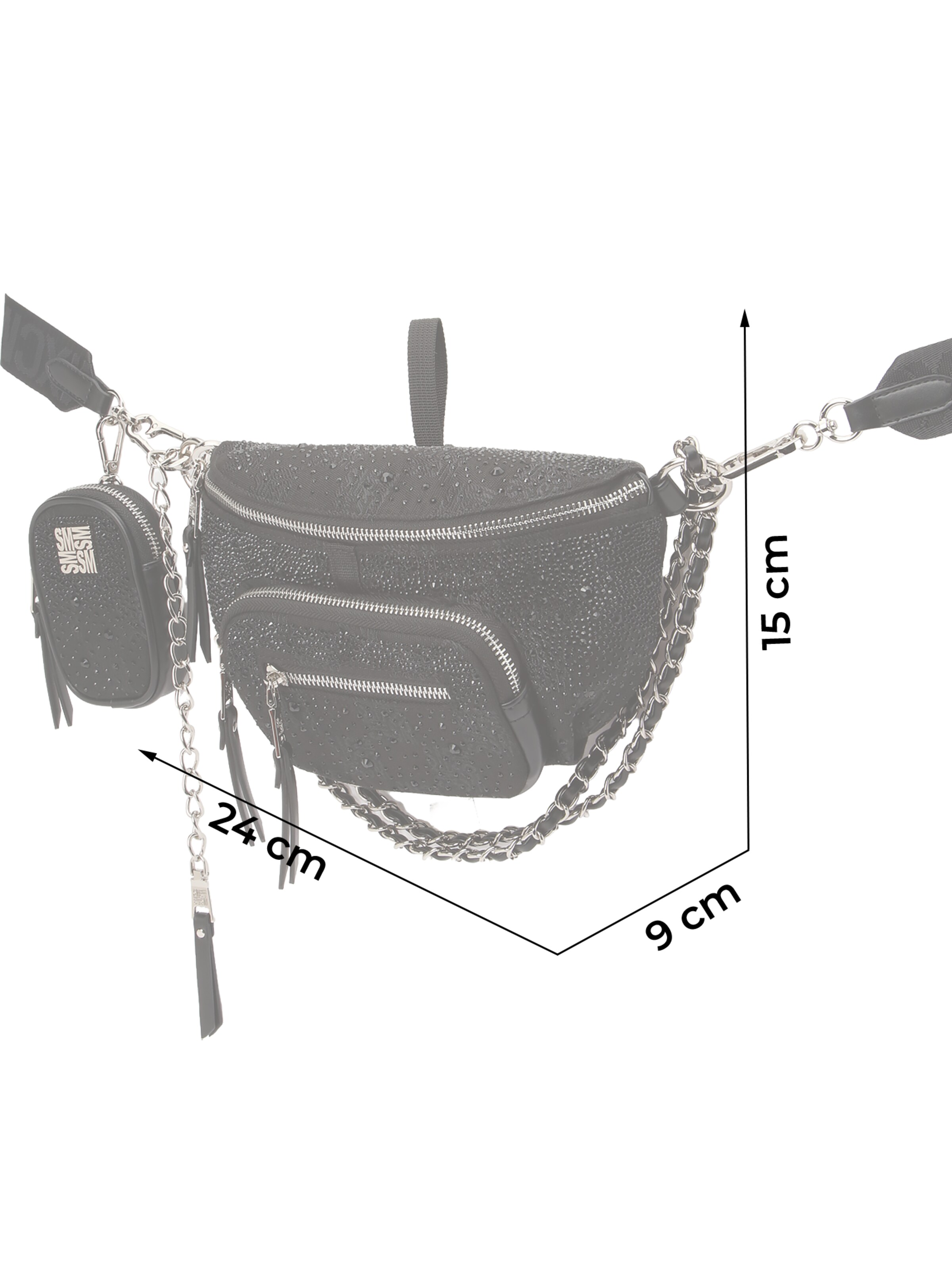 Sac à bandoulière 'Bmax-12' STEVE MADDEN en noir