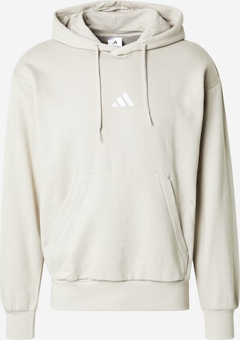 Felpa sportiva 'FEELCOZY' di ADIDAS SPORTSWEAR in grigio: frontale