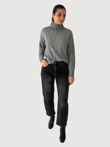 WEARABLE STORIES Sweater 'Gabriella' in Grey
